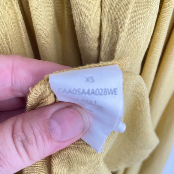 Cupshe Women's Spaghetti Strap Knot Front Open Back Resort Rayon Maxi Dress XS - Picture 5 of 14